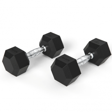 Гантели DFC гексаг. обрезиненная пара DB001-27,5 кг - 2