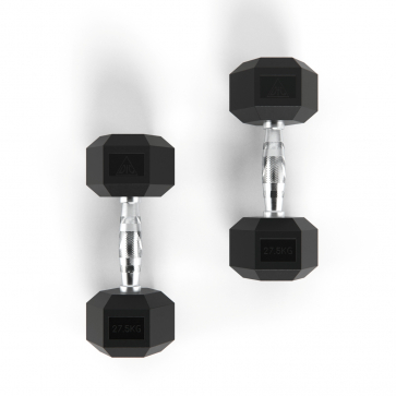 Гантели DFC гексаг. обрезиненная пара DB001-27,5 кг - 3