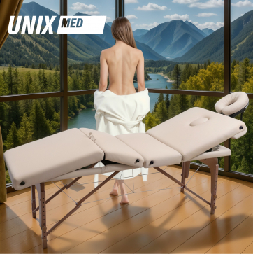 Массажный стол UNIX Premium Cream - 3
